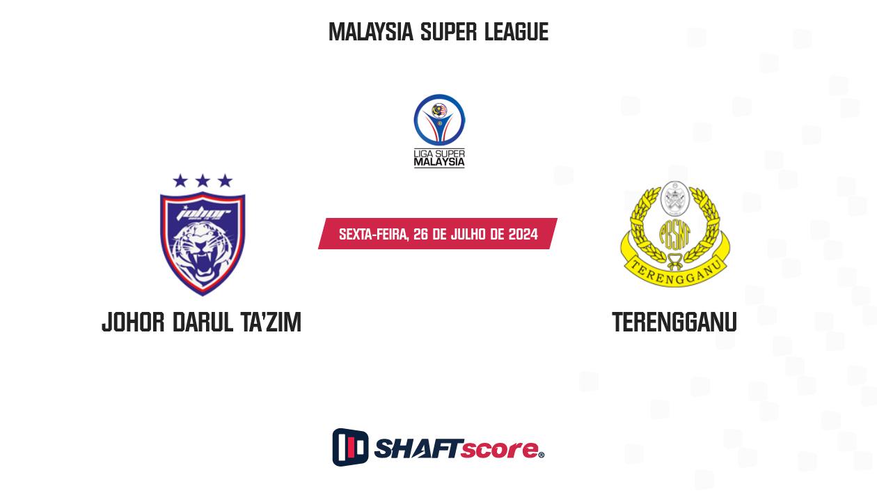 Palpite: Johor Darul Ta'zim vs Terengganu