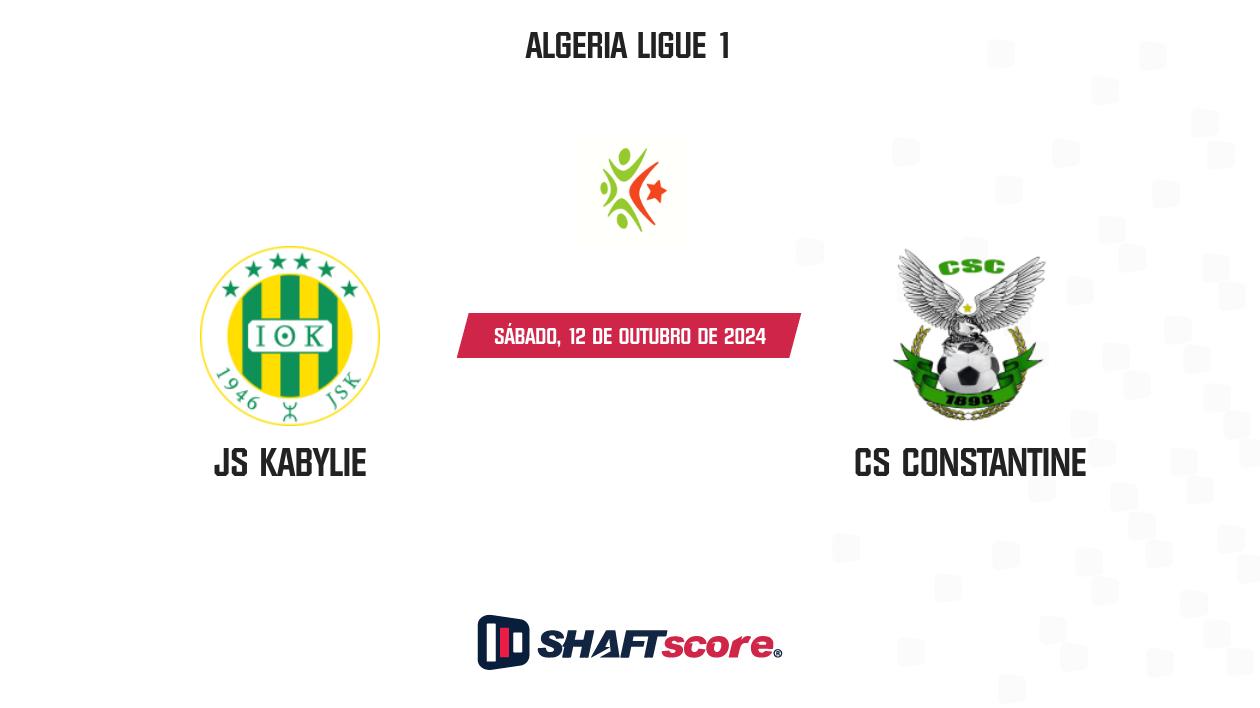 Palpite: JS Kabylie vs CS Constantine