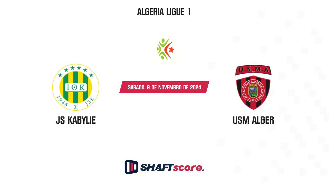 Palpite: JS Kabylie vs USM Alger