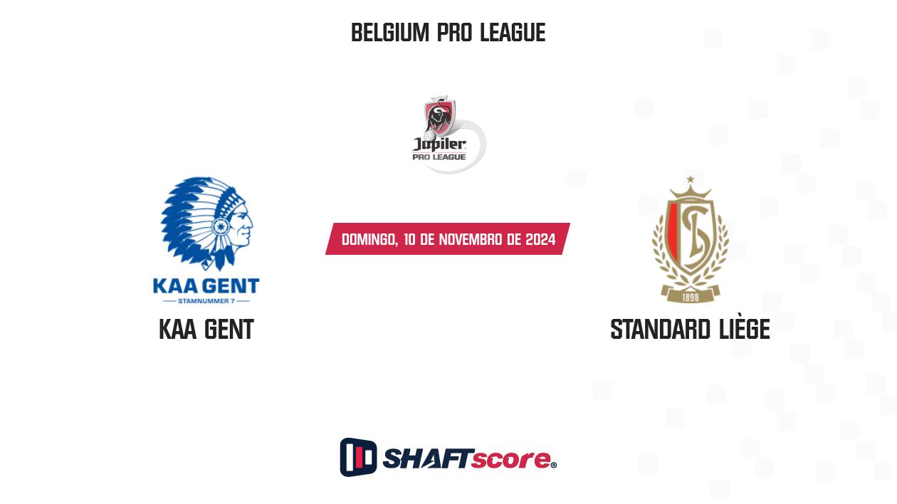 Palpite: KAA Gent vs Standard Liège