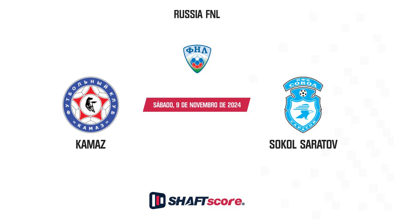 Palpite: KAMAZ vs Sokol Saratov