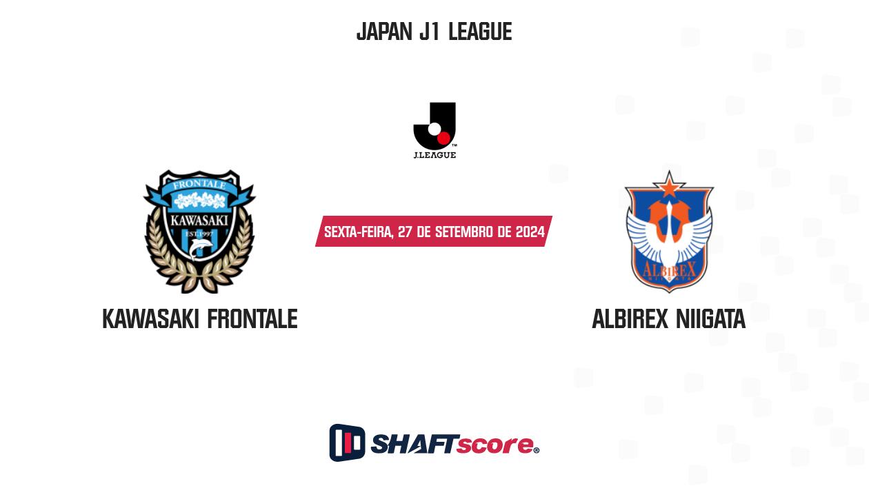 Palpite: Kawasaki Frontale vs Albirex Niigata