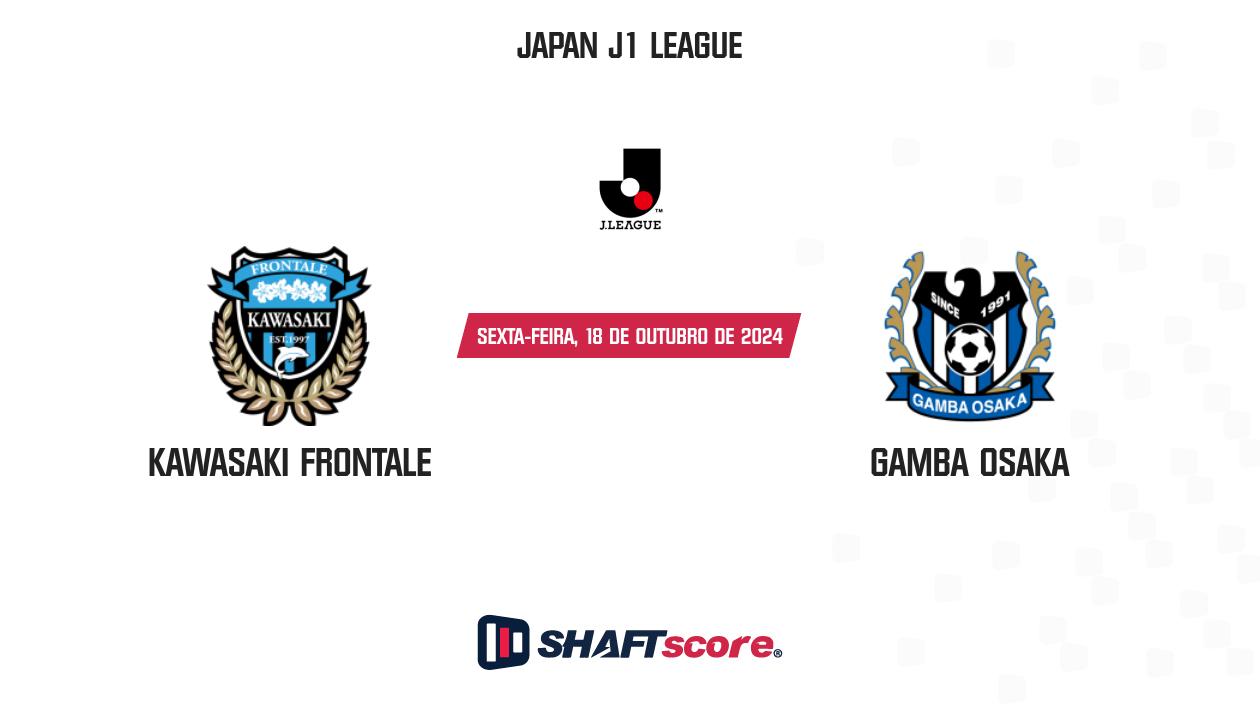 Palpite: Kawasaki Frontale vs Gamba Osaka