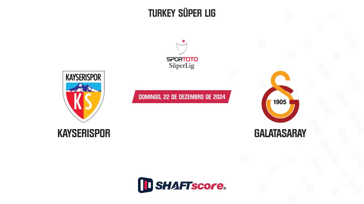 Palpite: Kayserispor vs Galatasaray