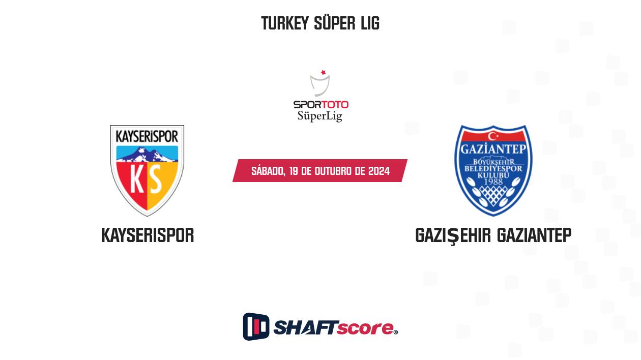 Palpite: Kayserispor vs Gazişehir Gaziantep