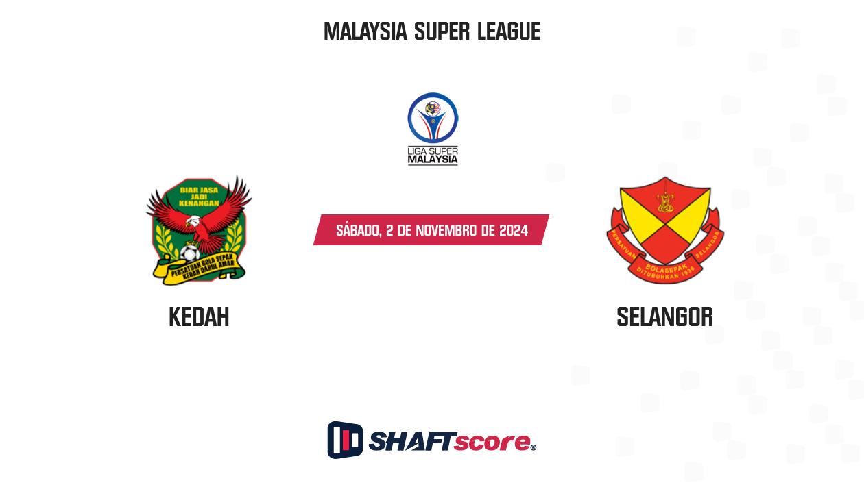 Palpite: Kedah vs Selangor