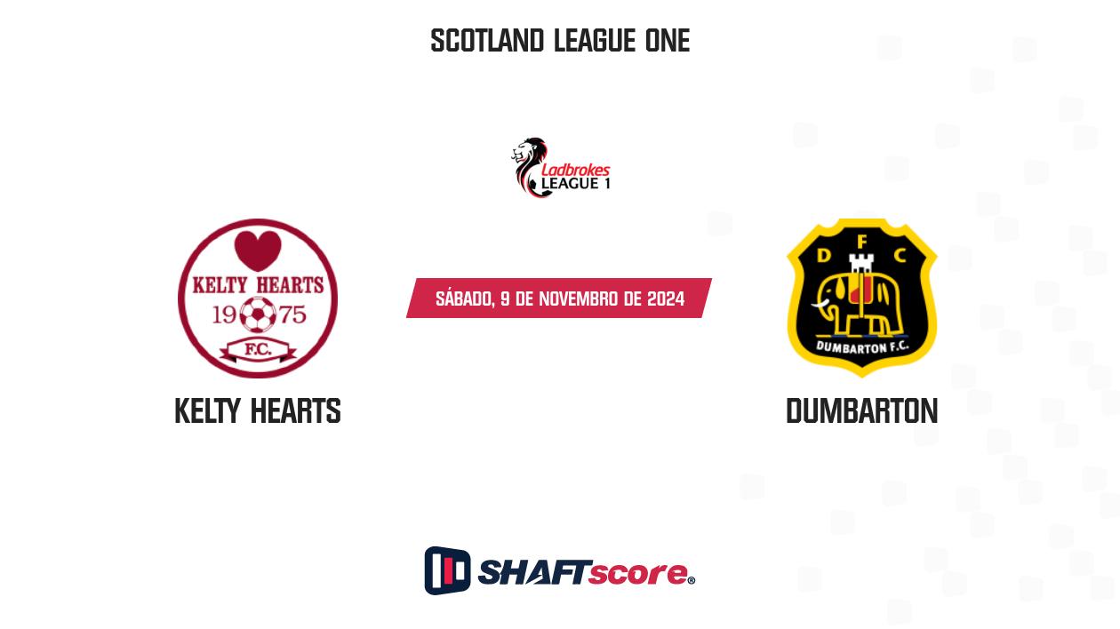 Palpite: Kelty Hearts vs Dumbarton