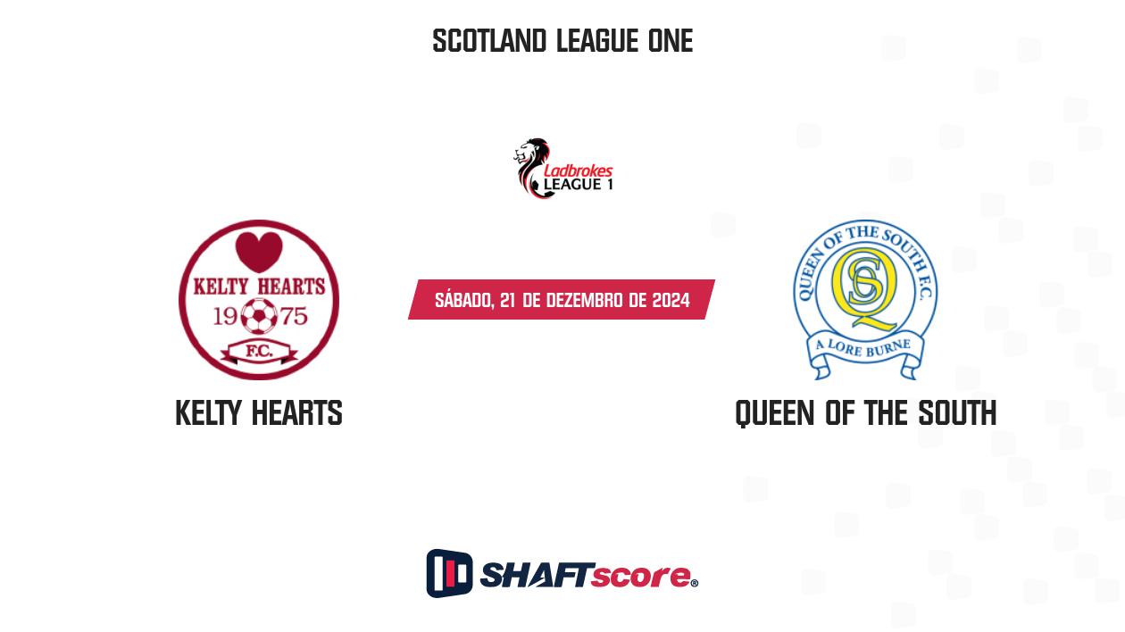 Palpite: Kelty Hearts vs Queen of the South