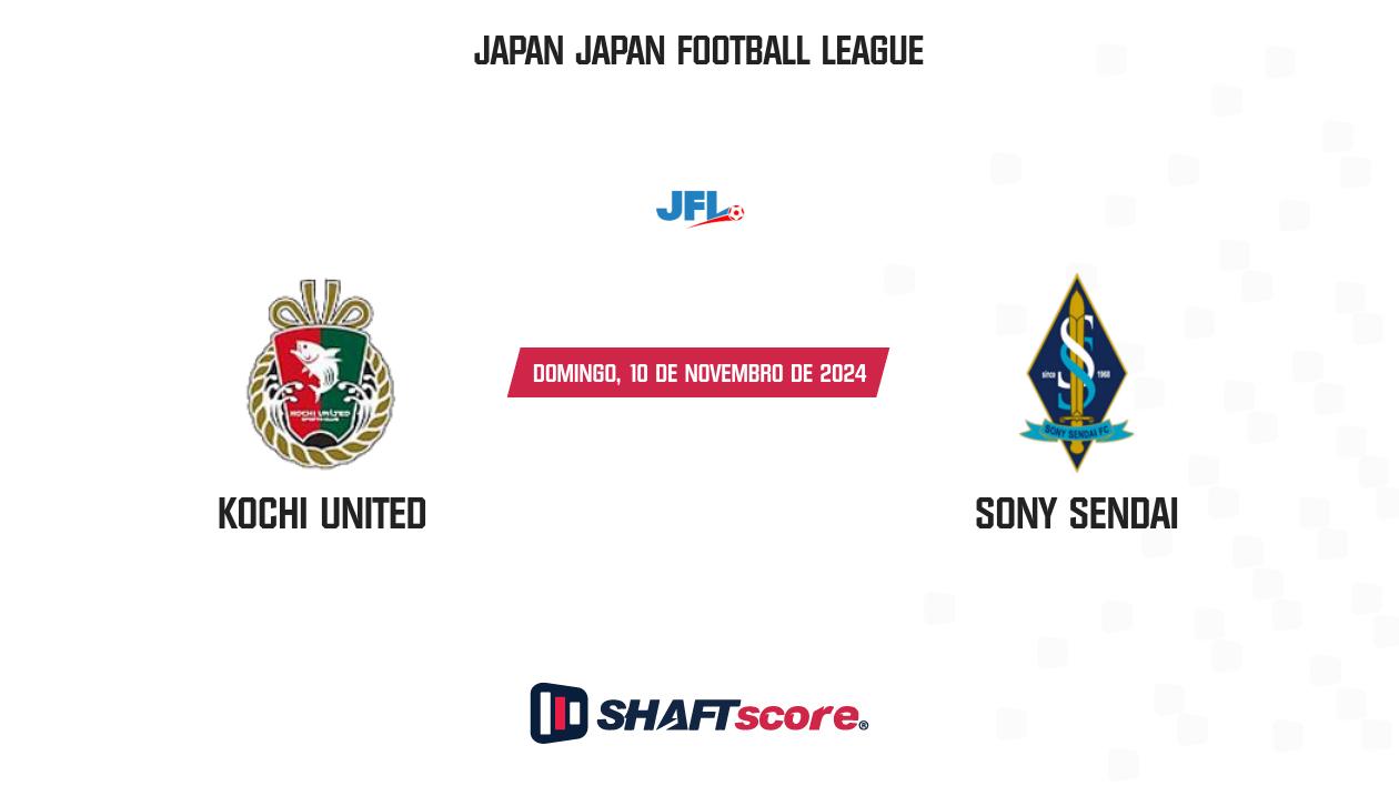 Palpite: Kochi United vs Sony Sendai