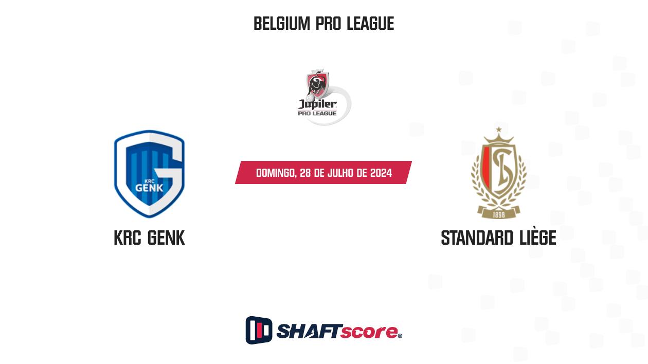 Palpite: KRC Genk vs Standard Liège