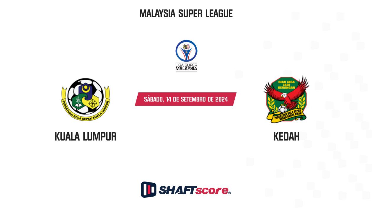 Palpite: Kuala Lumpur vs Kedah