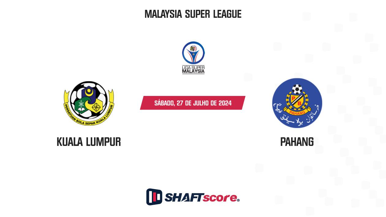 Palpite: Kuala Lumpur vs Pahang