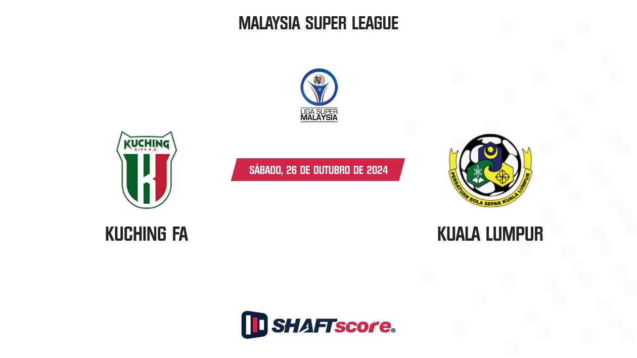 Palpite: Kuching FA vs Kuala Lumpur