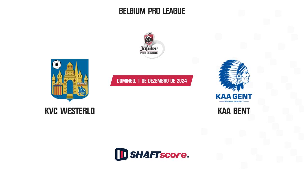 Palpite: KVC Westerlo vs KAA Gent