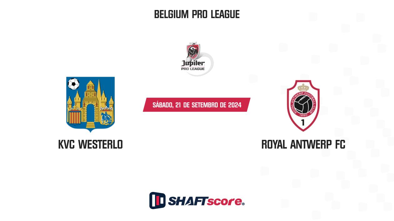 Palpite: KVC Westerlo vs Royal Antwerp FC