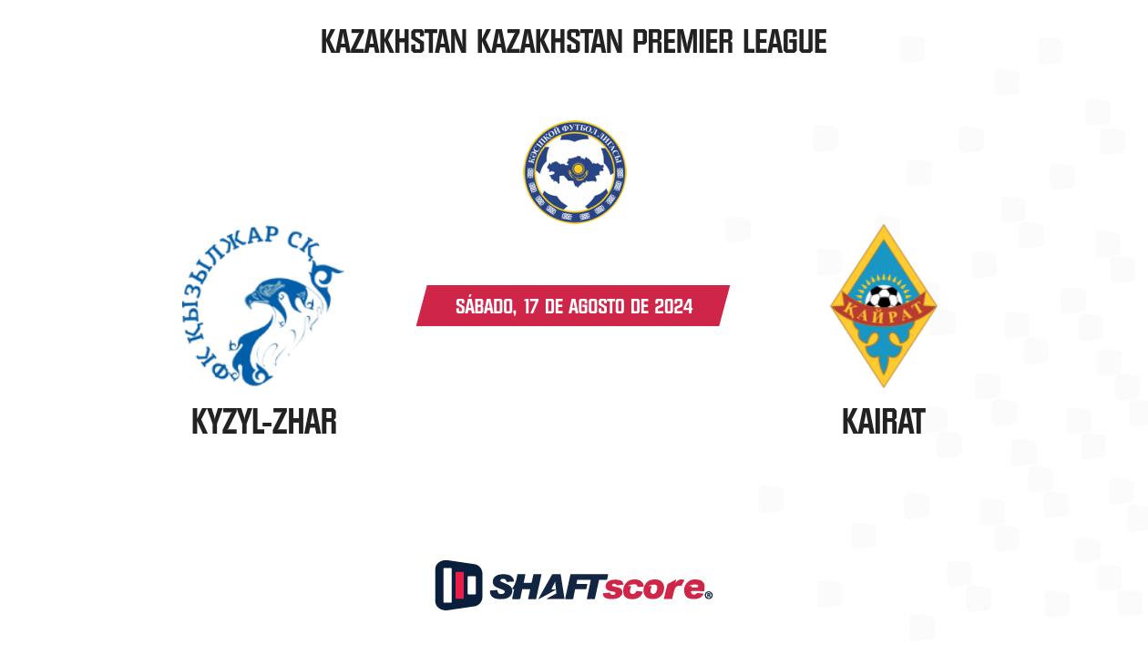 Palpite: Kyzyl-Zhar vs Kairat