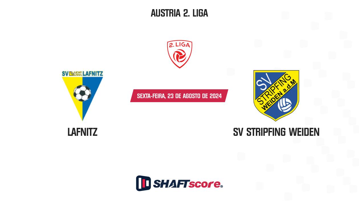 Palpite: Lafnitz vs SV Stripfing Weiden