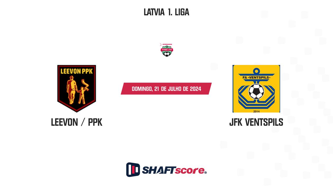 Palpite: Leevon / PPK vs JFK Ventspils