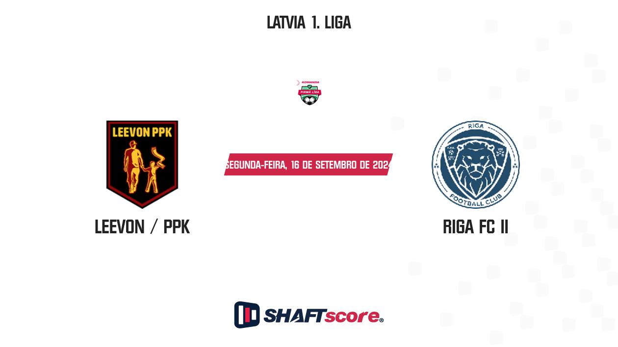 Palpite: Leevon / PPK vs Riga FC II