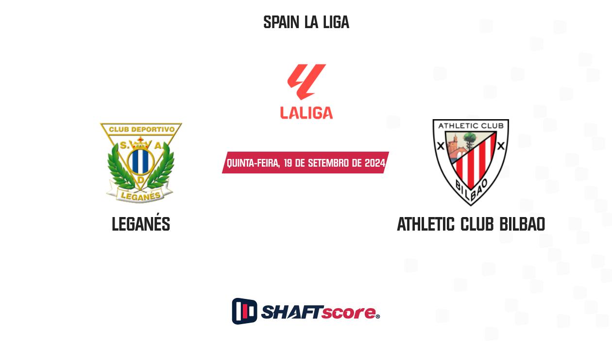 Palpite: Leganés vs Athletic Club Bilbao