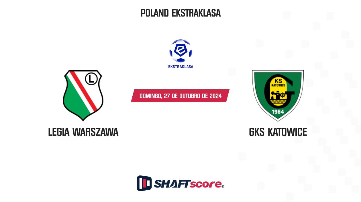 Palpite: Legia Warszawa vs GKS Katowice