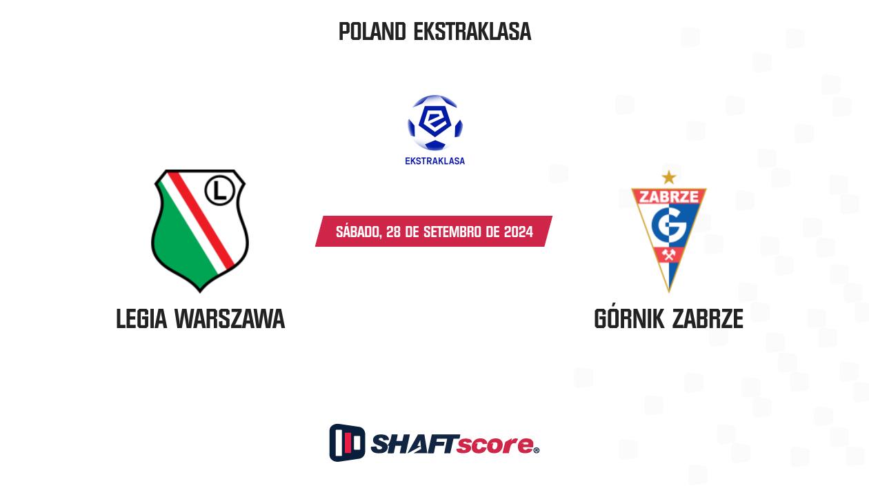 Palpite: Legia Warszawa vs Górnik Zabrze