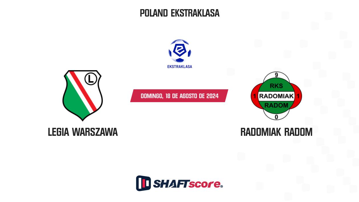 Palpite: Legia Warszawa vs Radomiak Radom