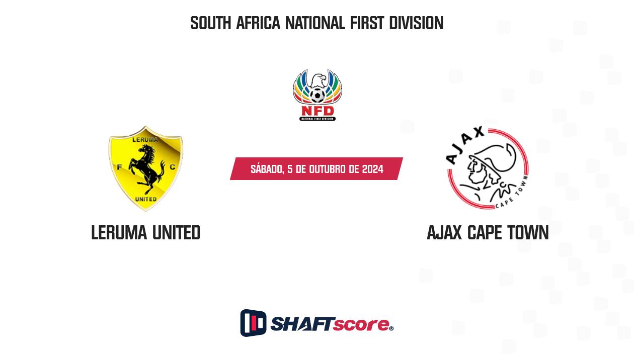 Palpite: Leruma United vs Ajax Cape Town