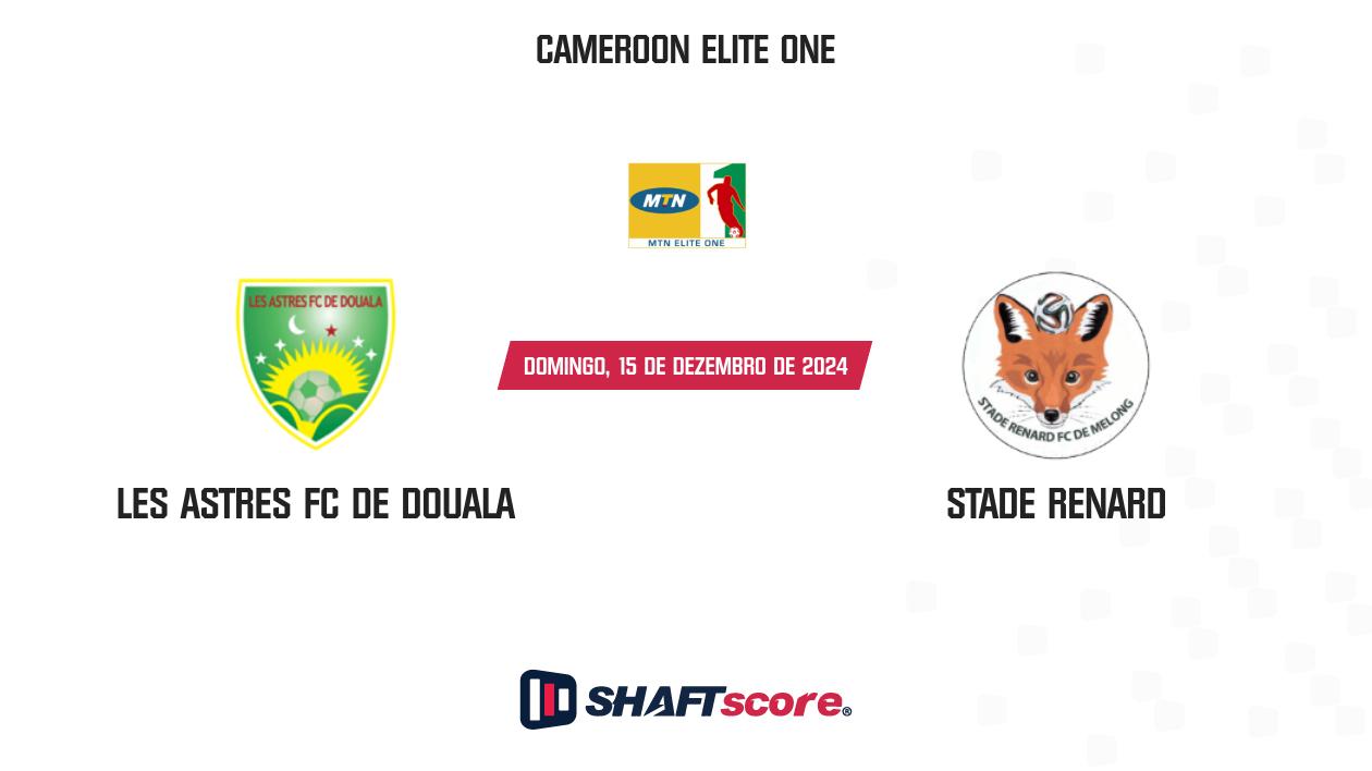 Palpite: Les Astres FC De Douala vs Stade Renard