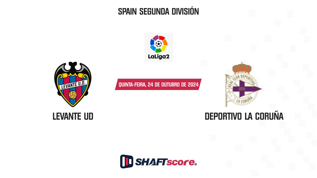 Palpite: Levante UD vs Deportivo La Coruña