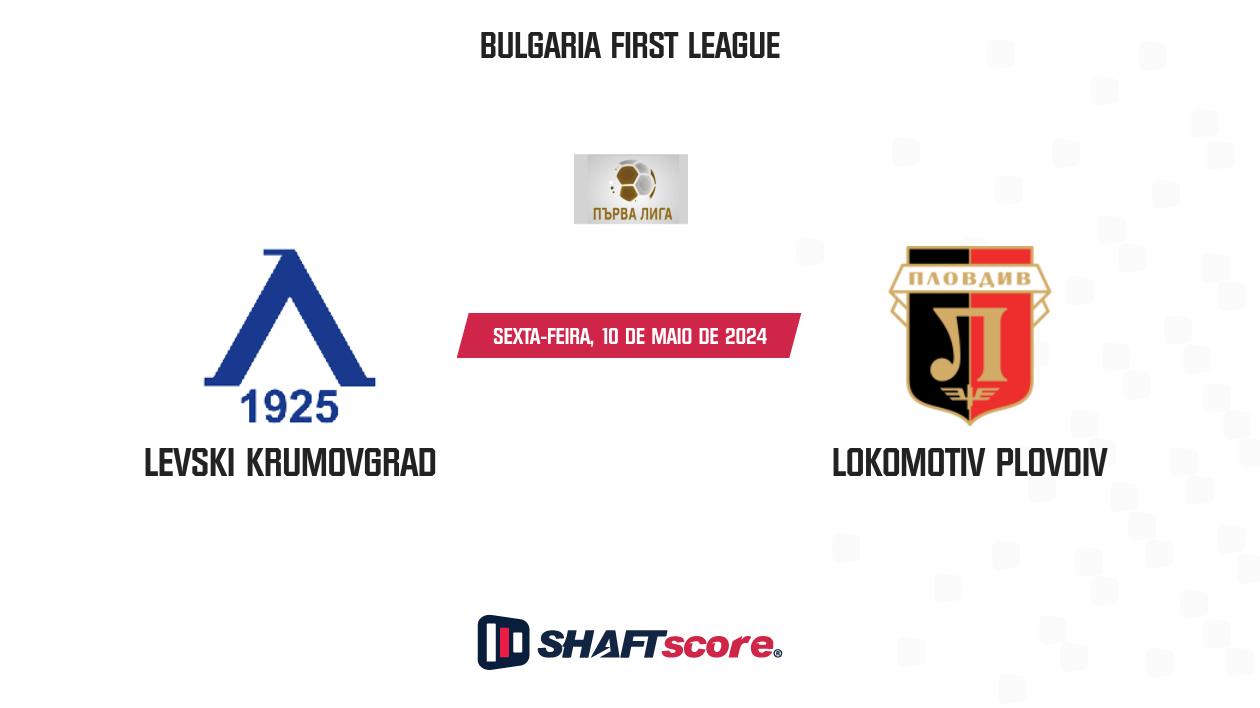 Palpite: Levski Krumovgrad vs Lokomotiv Plovdiv