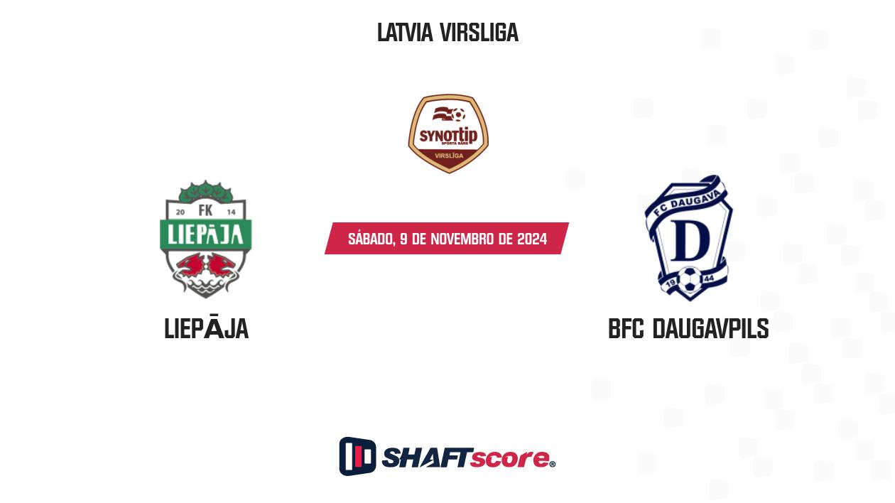 Palpite: Liepāja vs BFC Daugavpils