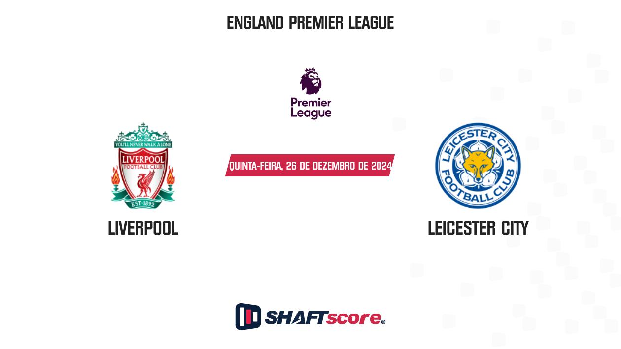 Palpite: Liverpool vs Leicester City