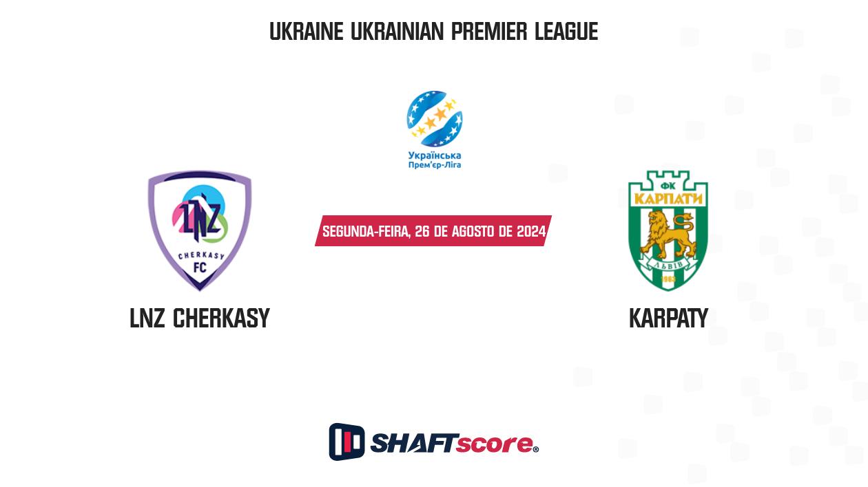 Palpite: LNZ Cherkasy vs Karpaty