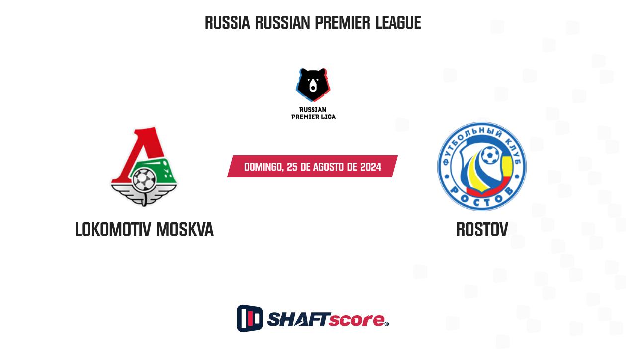 Palpite: Lokomotiv Moskva vs Rostov