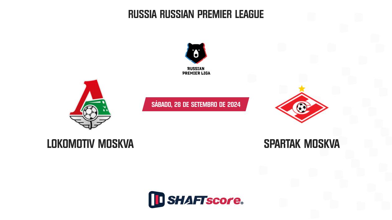 Palpite: Lokomotiv Moskva vs Spartak Moskva