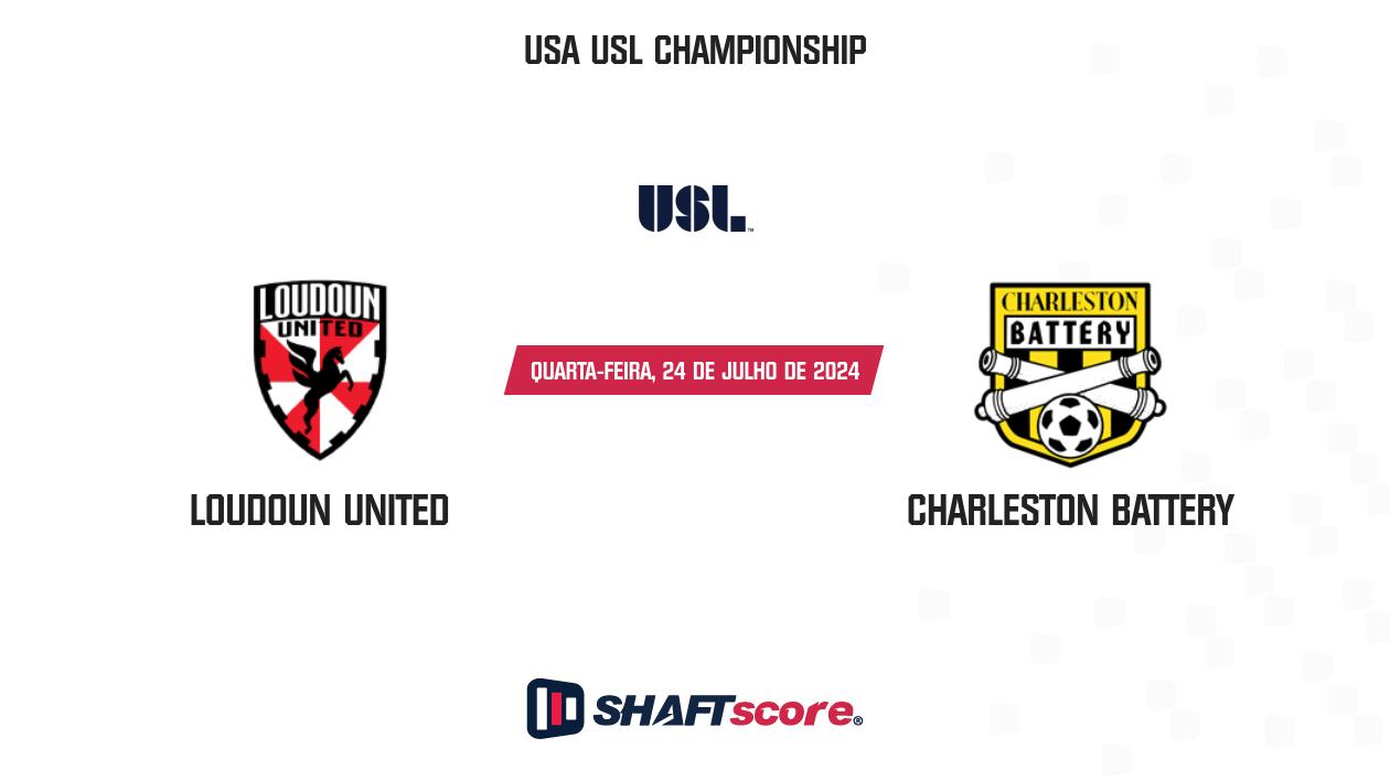 Palpite: Loudoun United vs Charleston Battery