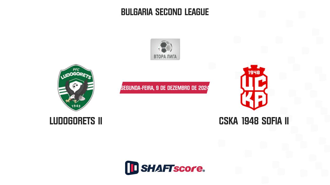 Palpite: Ludogorets II vs CSKA 1948 Sofia II