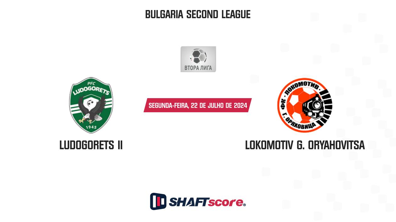 Palpite: Ludogorets II vs Lokomotiv G. Oryahovitsa