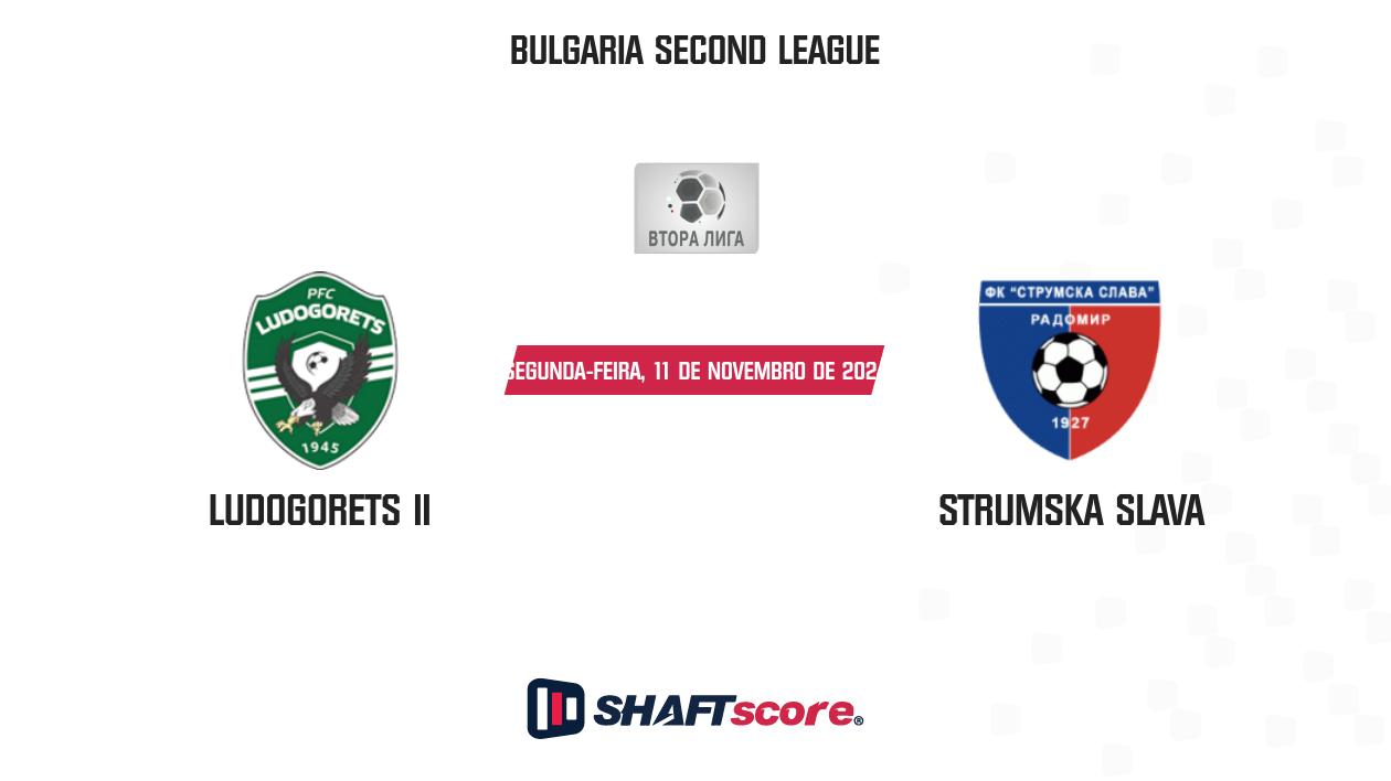 Palpite: Ludogorets II vs Strumska slava