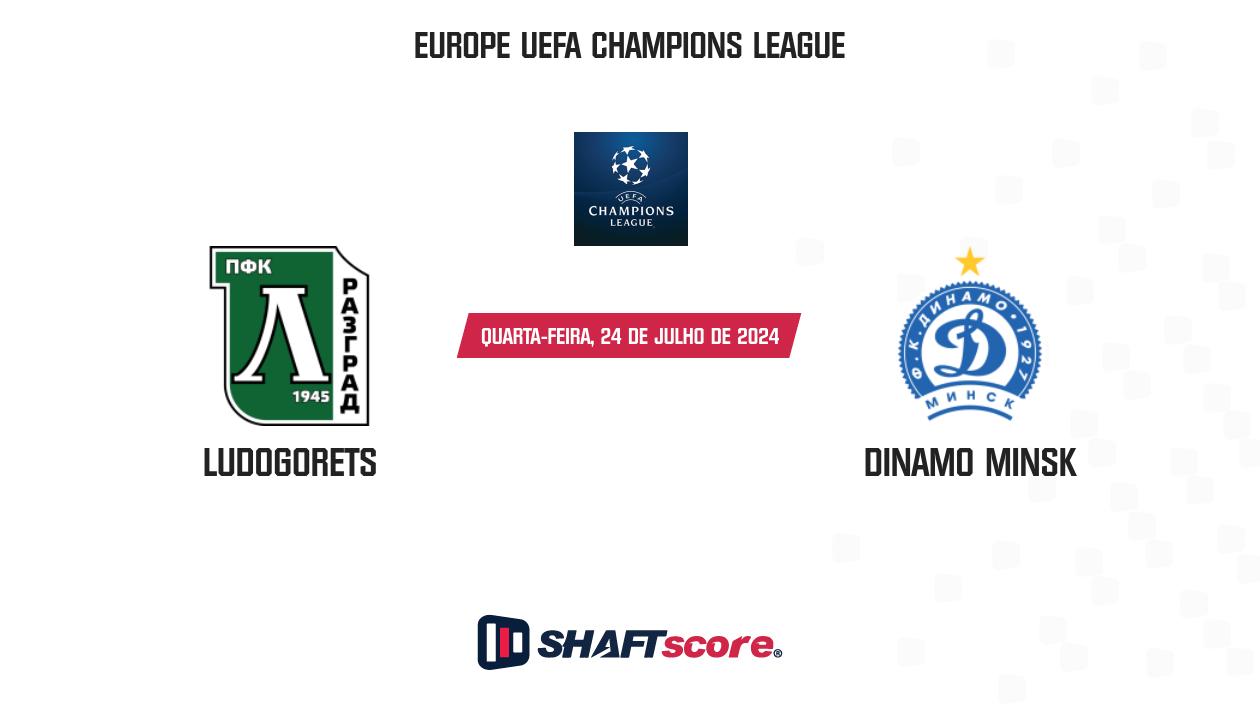 Palpite: Ludogorets vs Dinamo Minsk