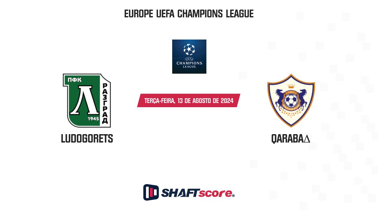 Palpite: Ludogorets vs Qarabağ