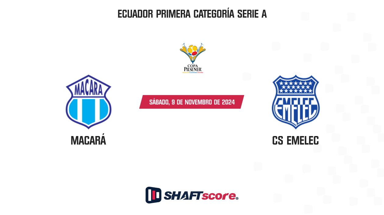 Palpite: Macará vs CS Emelec