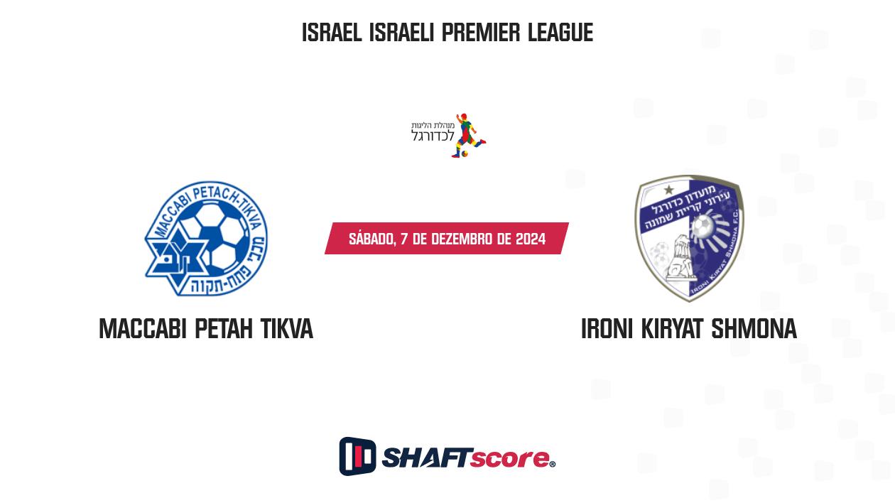 Palpite: Maccabi Petah Tikva vs Ironi Kiryat Shmona