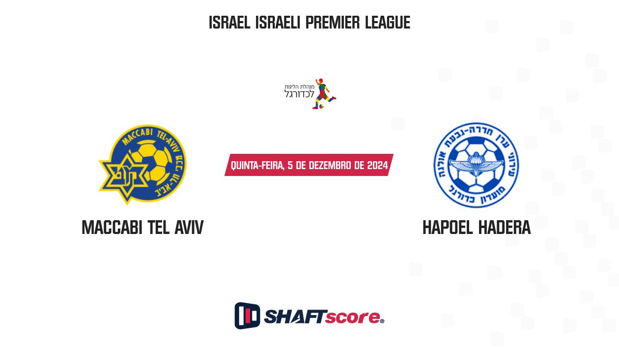 Palpite: Maccabi Tel Aviv vs Hapoel Hadera