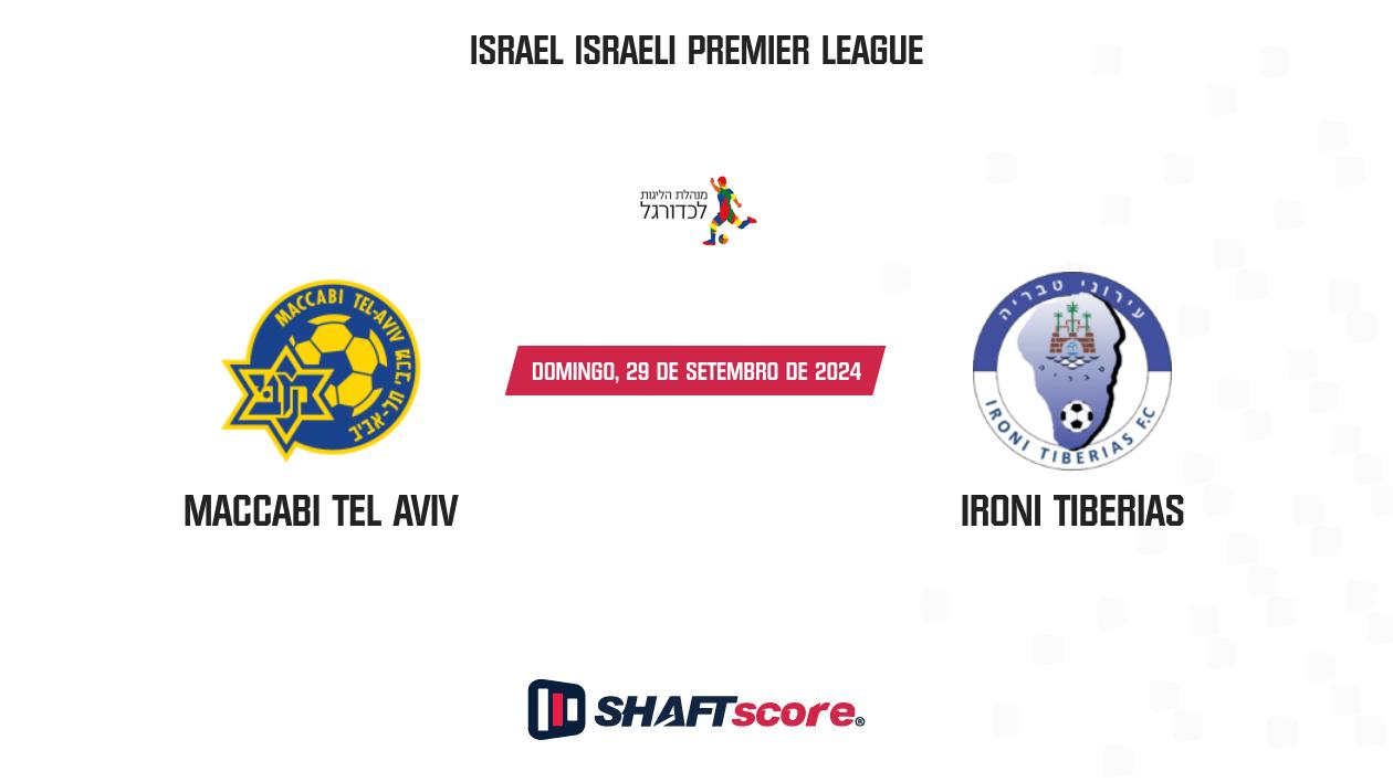 Palpite: Maccabi Tel Aviv vs Ironi Tiberias