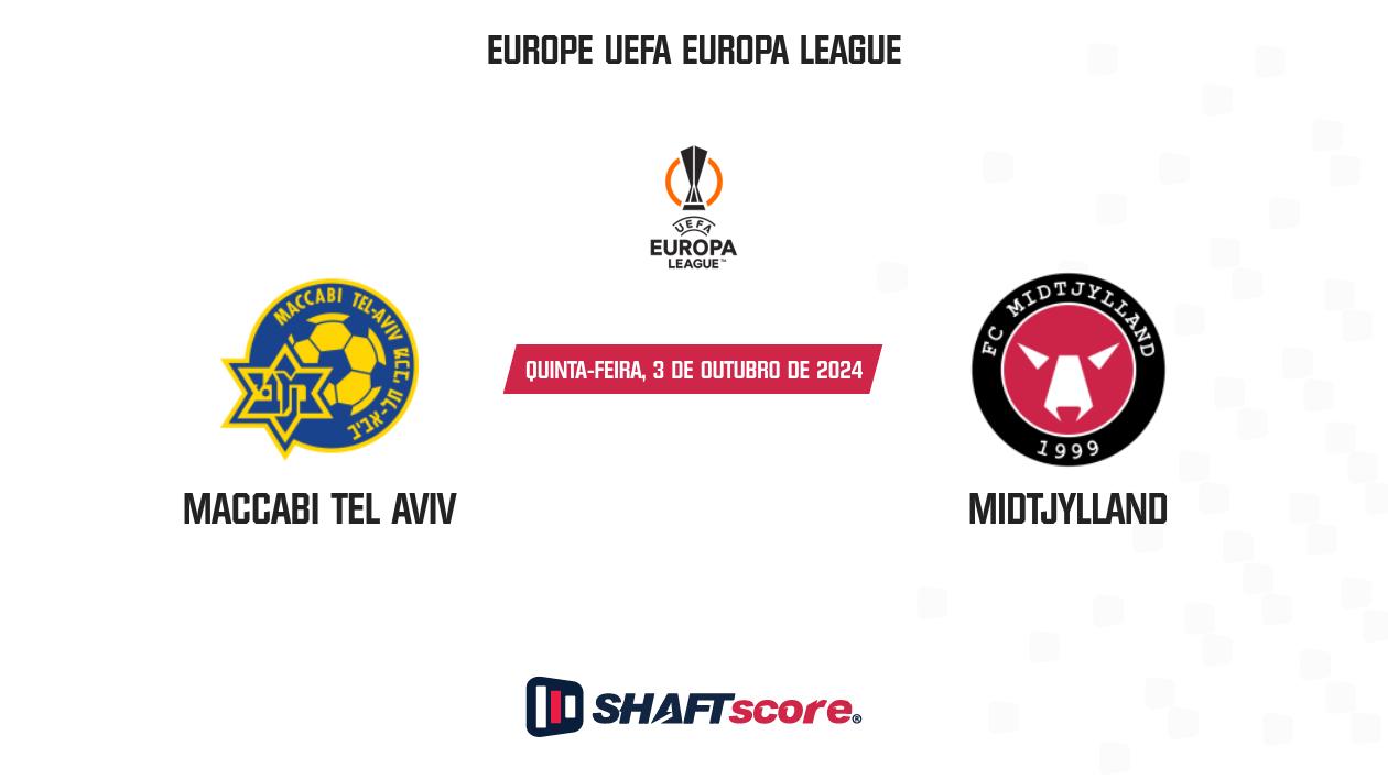 Palpite: Maccabi Tel Aviv vs Midtjylland