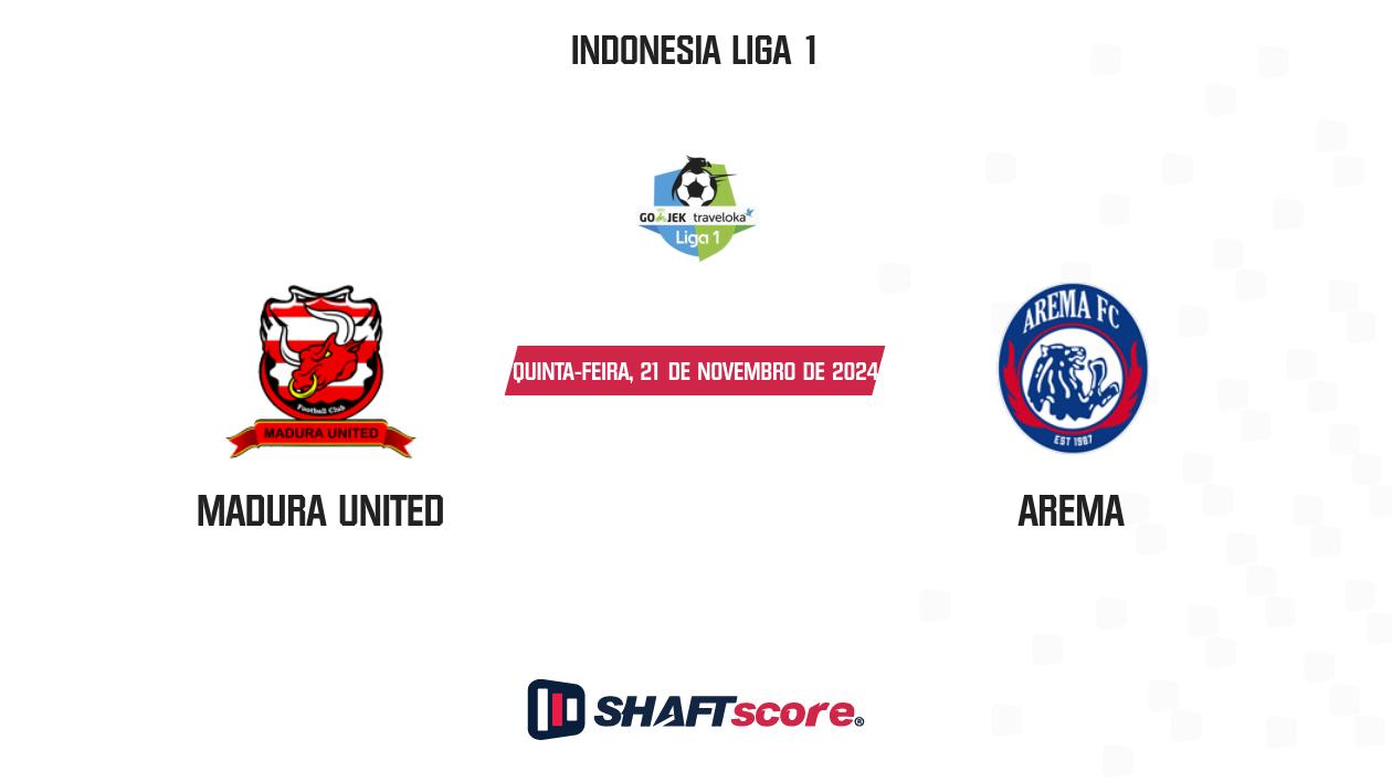 Palpite: Madura United vs Arema