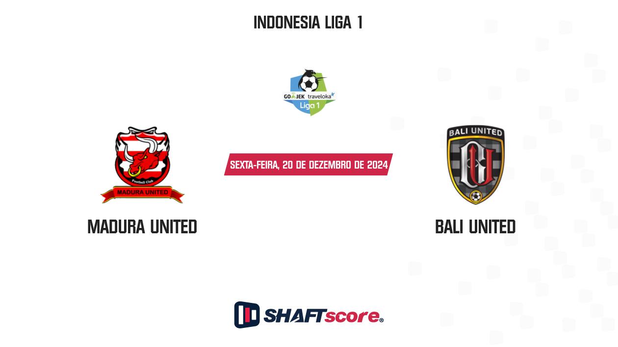 Palpite: Madura United vs Bali United