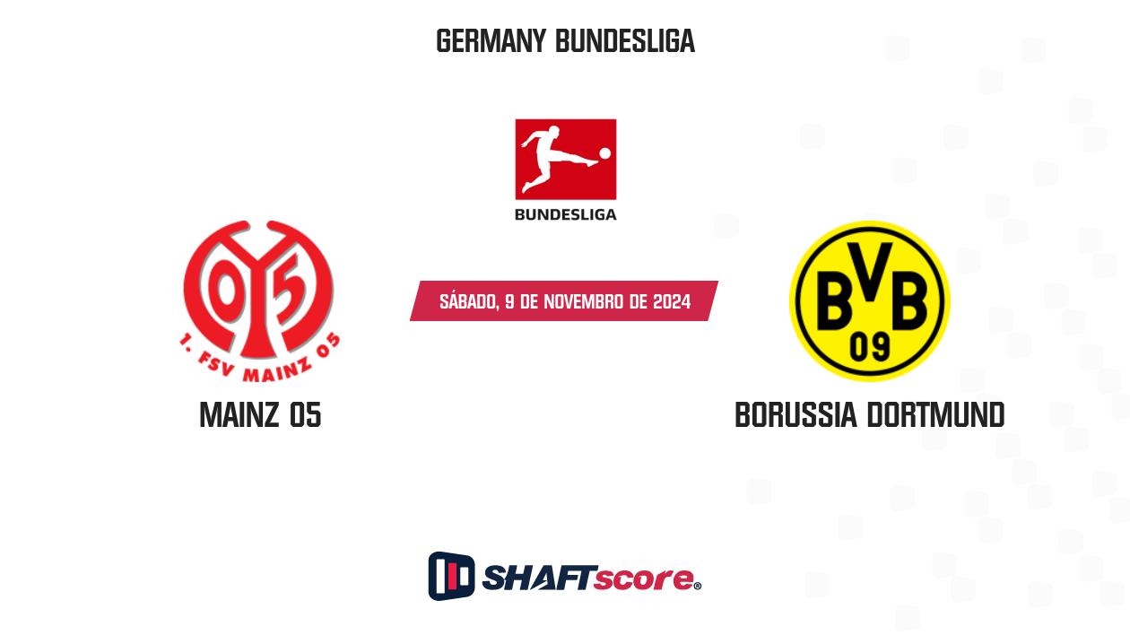 Palpite: Mainz 05 vs Borussia Dortmund